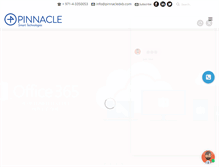 Tablet Screenshot of pinnacledxb.com